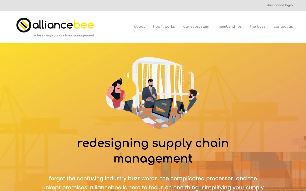 AllianceBee website Screenshot