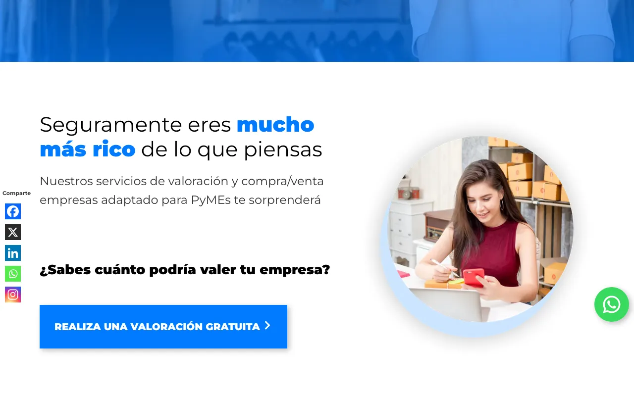 Concordia Simple website Screenshot