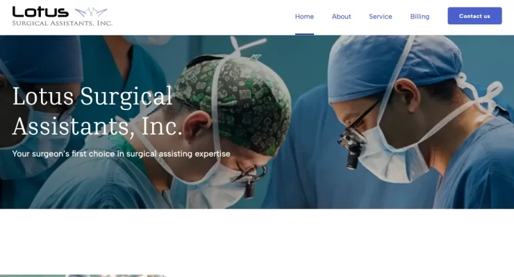 Lotus website Screenshot