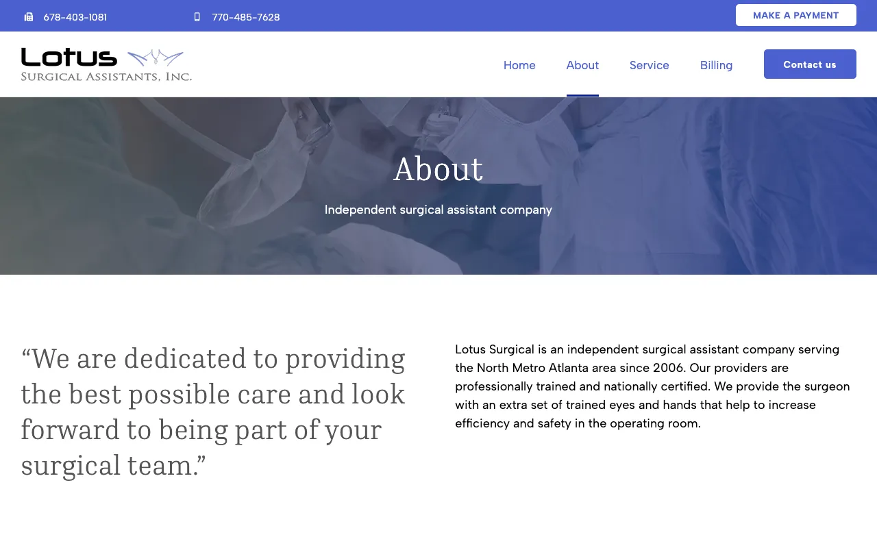 Lotus website Screenshot