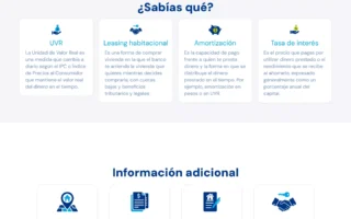 Preguntas frecuentes organizadas según el interés del usuario