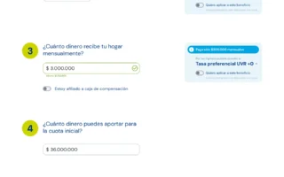 Simulador paso a paso que va mostrando beneficios a los que se puede aplicar según los datos ingresados por el usuario