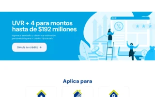 Página de detalle de un beneficio según el tipo de tasa